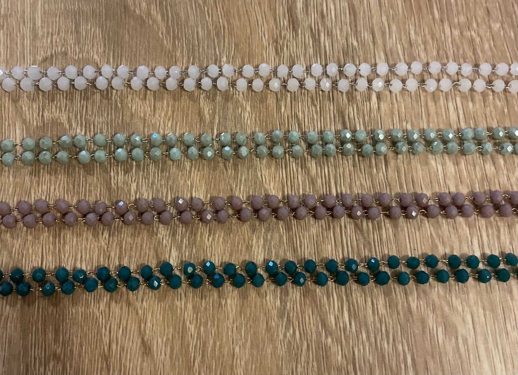 Collier Céleste argenté